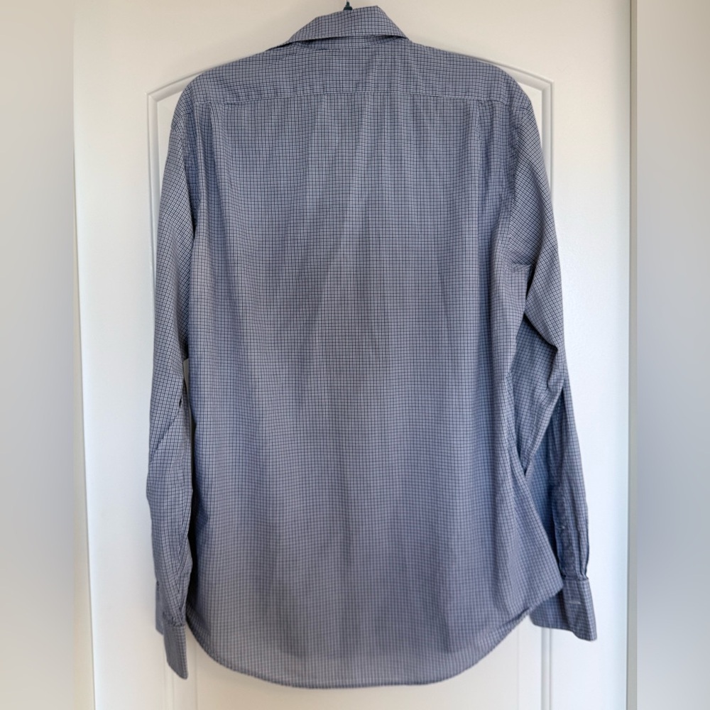 Ralph Lauren Polo Custom Fit 100% Cotton Men's Plaid Shirt size Medium - Picture 4 of 8